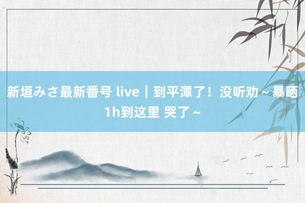 新垣みさ最新番号 live|到平潭了!没听劝~暴晒1h到这里 哭了~