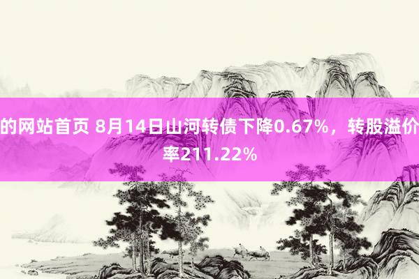 的网站首页 8月14日山河转债下降0.67%，转股溢价率211.22%