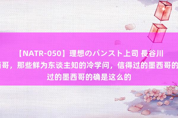 【NATR-050】理想のパンスト上司 長谷川舞 对于墨西哥，那些鲜为东谈主知的冷学问，信得过的墨西哥的确是这么的