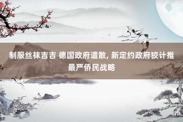 制服丝袜吉吉 德国政府遣散, 新定约政府狡计推最严侨民战略